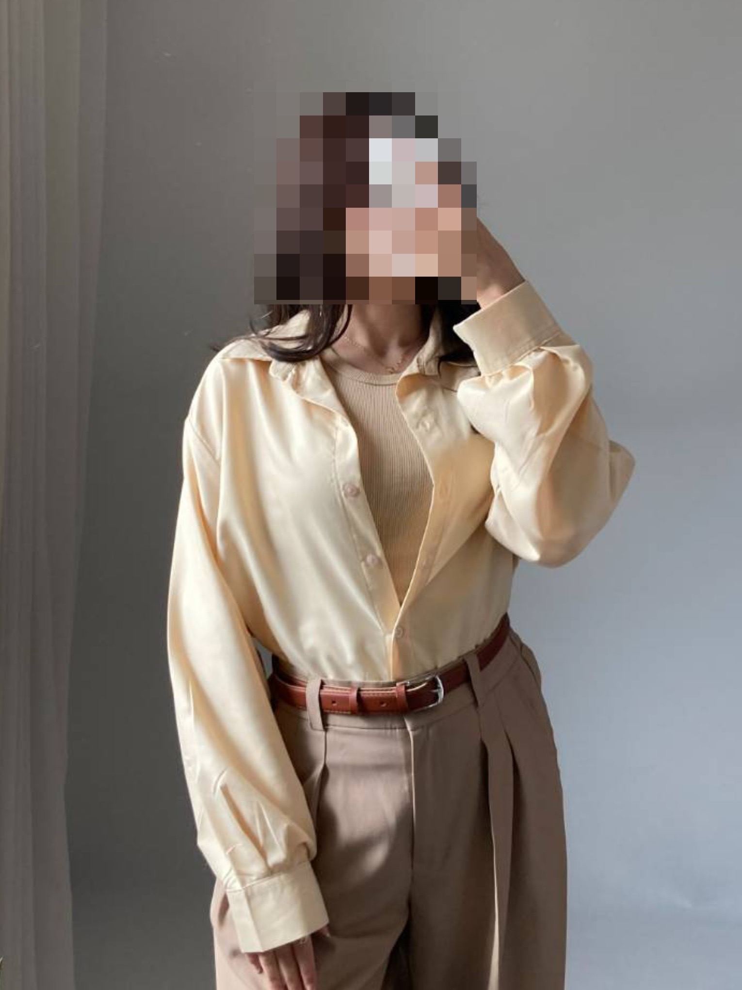 photo-output شومیز موکا - Image 1