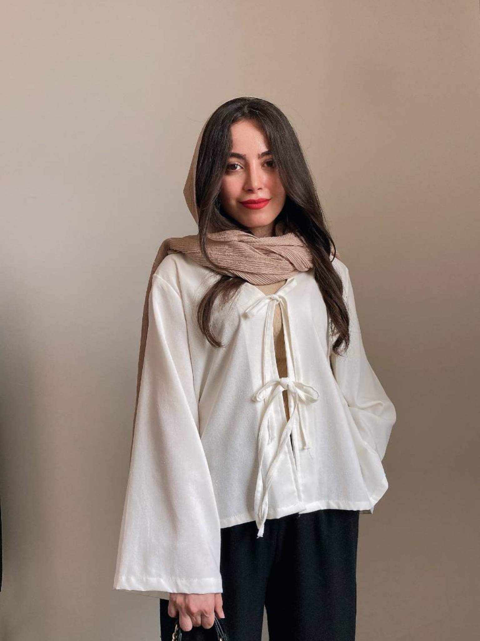 photo-output شومیز پاپیونی - Image 1